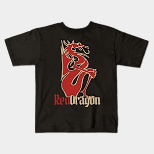 Legendary Red Dragon Kids T-Shirt